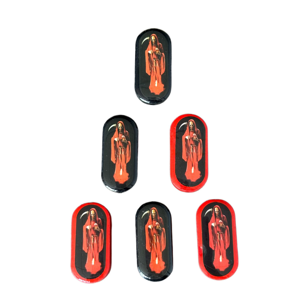 Woodworking Joint Types - 12 perles en bois Santa Muerte,