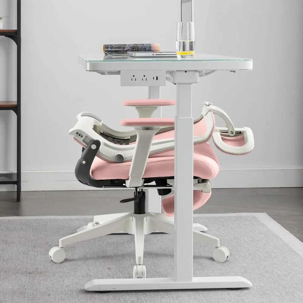 Woodworking Desk Chair - Chaise de bureau avec repose-pieds, chaise