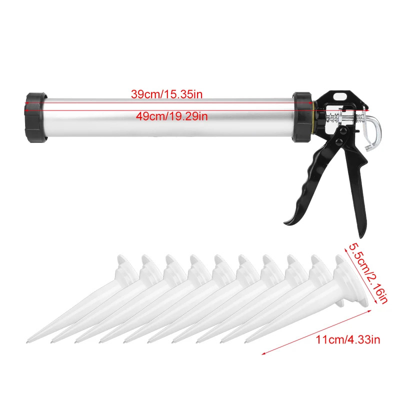 Woodworking Terms - Pistolet à calfeutrage en Silicone, Tube