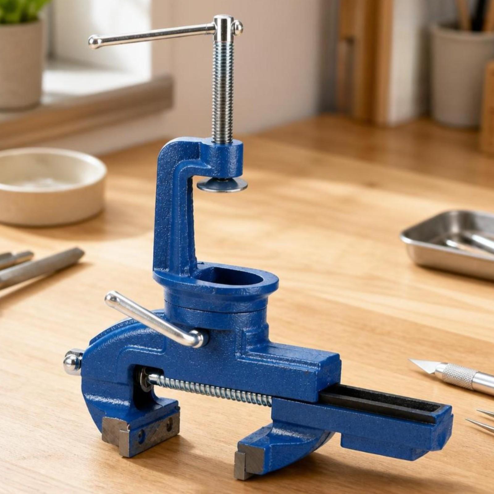 Woodworking Bench Vise - Étau d'atelier avec base pivotante, étau
