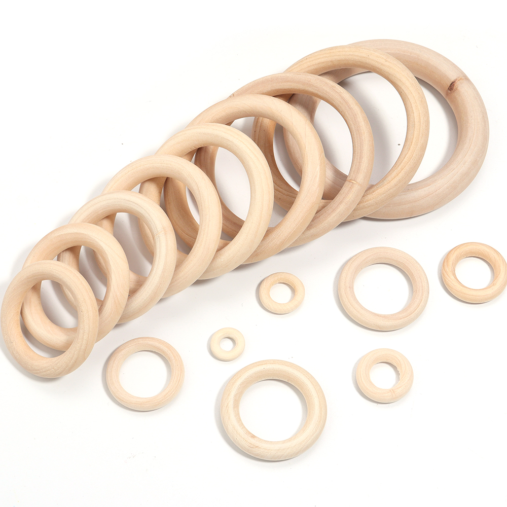 Anneaux en bois massif inachev - Woodworking Joint Types avis et prix