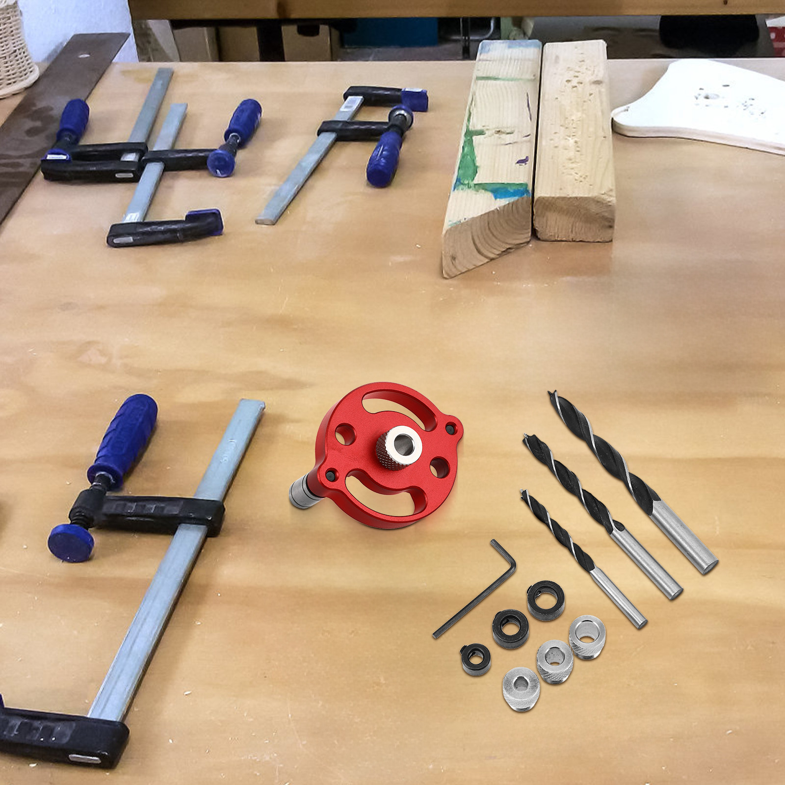1 kit de gabarit de perçage de - Woodworking Joint avis et prix