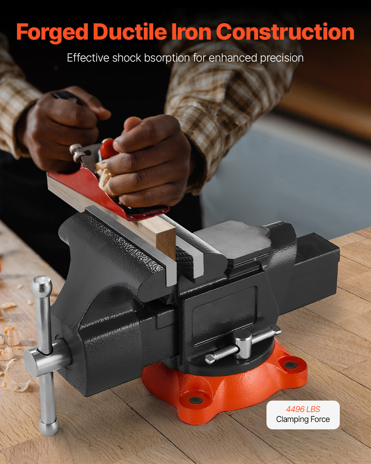 VEVOR Étau Établi Polyvalent L - Woodworking Bench Vise avis et prix