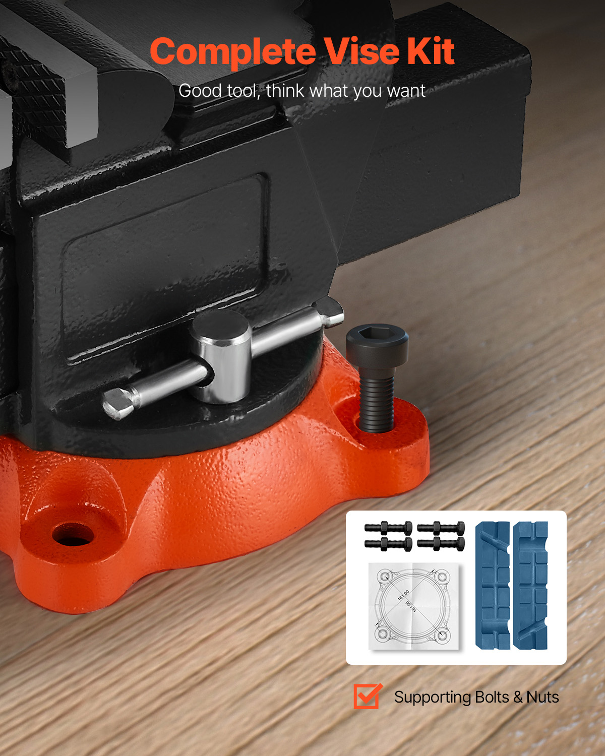 VEVOR Étau Établi Polyvalent L - Woodworking Bench Vise avis et prix