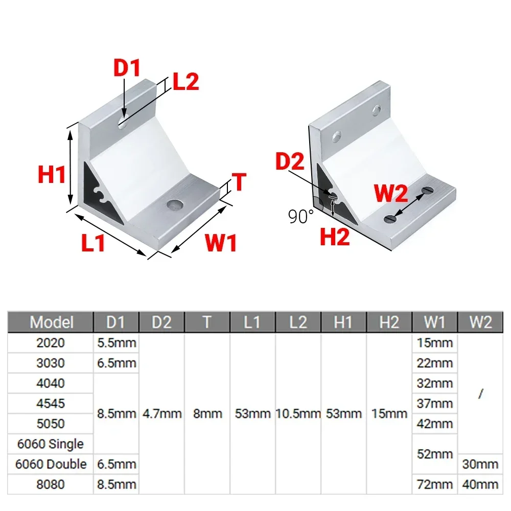 Support d'angle d'angle de 90  - Woodworking Joint Types avis et prix