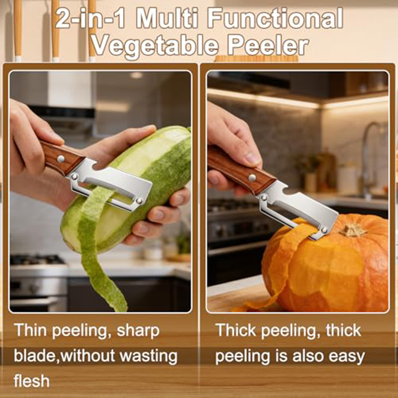 Éplucheur de cuisine en acier  - Woodworking Hobbies avis et prix