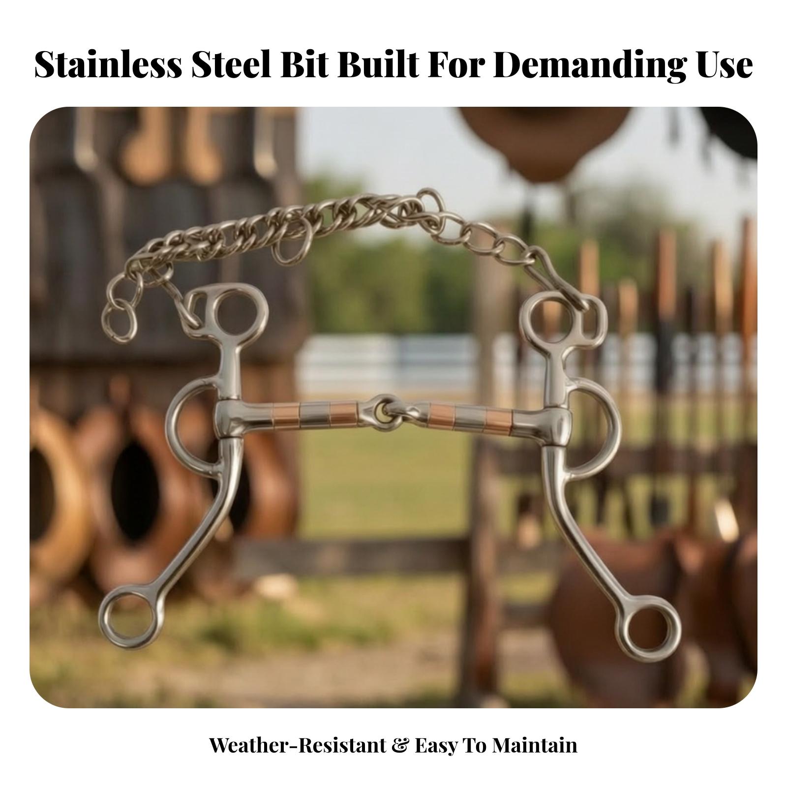 Mors à cheval articulé en acie - Woodworking Joint avis et prix
