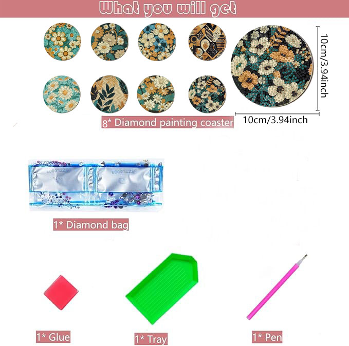 Kit de Peinture Diamant DIY 8  - Woodworking Hobbies avis et prix